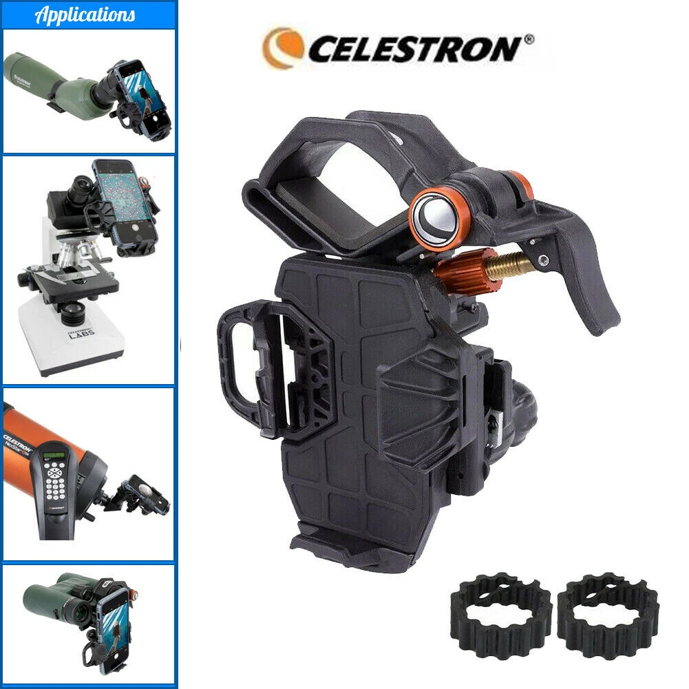 Celestron NexYZ 3-As Universele Smartphone Adapter Mobiele Telefoon Mount Voor Astronomische Telescoop Verrekijker Microscoop