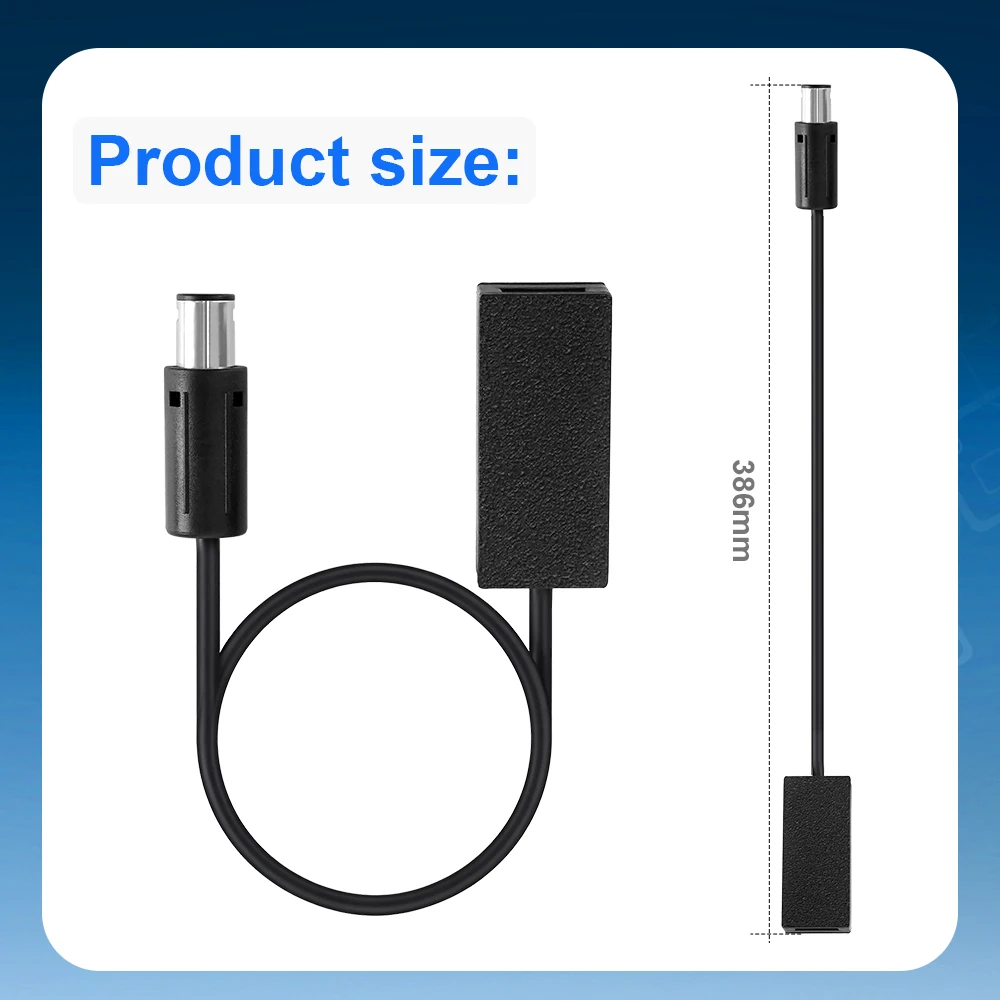 GameCube USB Controller Adapter GCUSB Compatible with Original GameCube Controller fo