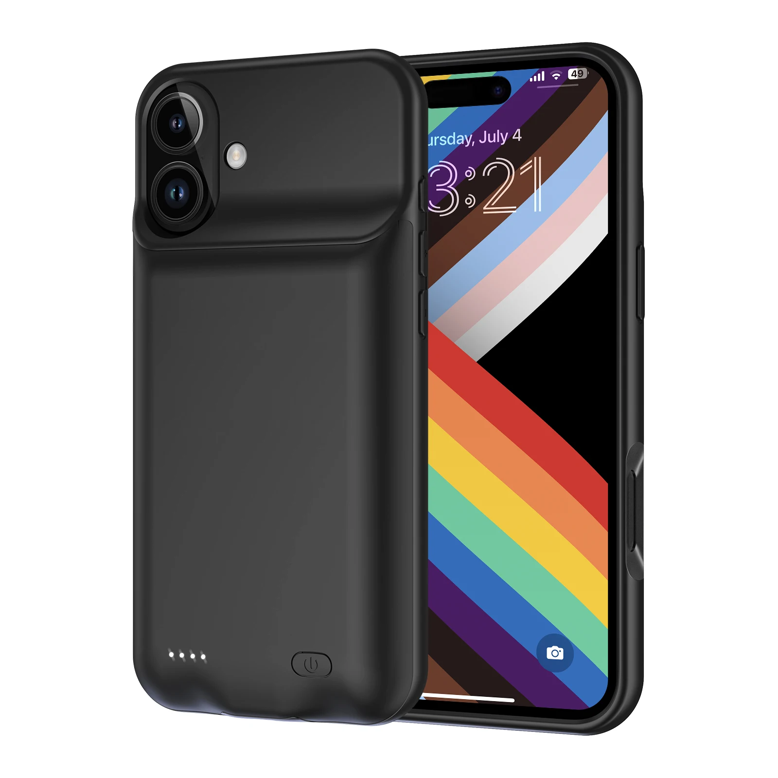 10000mAh Smart Battery Charger Case for iPhone 17 Battery Pack powerbank External Battery Charging Cover batterie externe funda