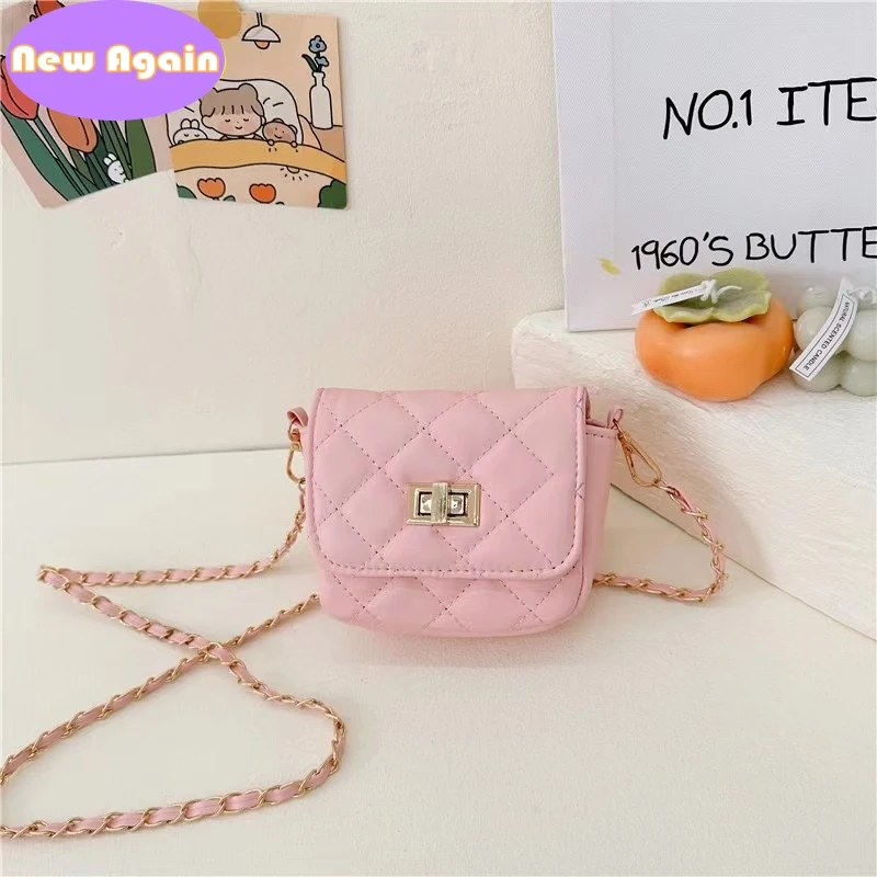 Children's Fashion flap shoulder bags Girls classic stylish crossbody Bags Kids Little money purse ToddlerS smal pouch NA049