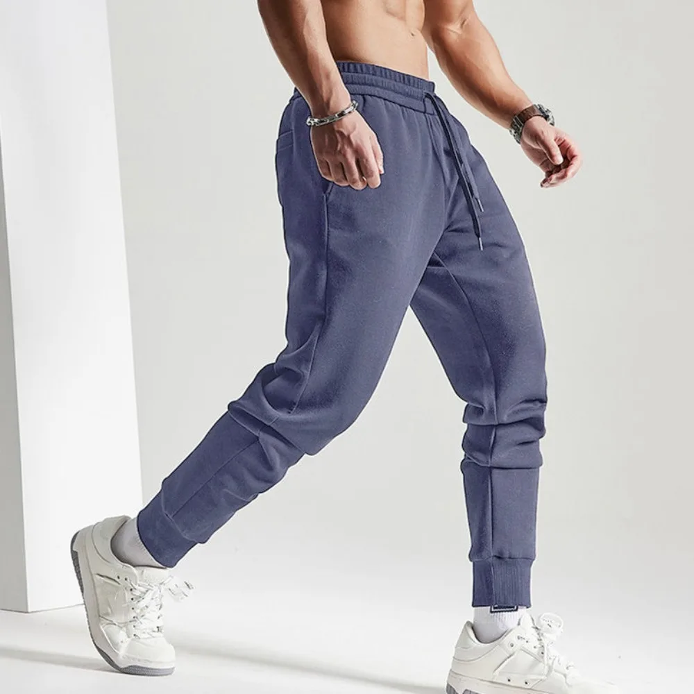 Sweatpants Men's Invisible Open Crotch Outdoor Sex Fitness Casual Running Pants Threaded Solid Color Exoticism Training Pants