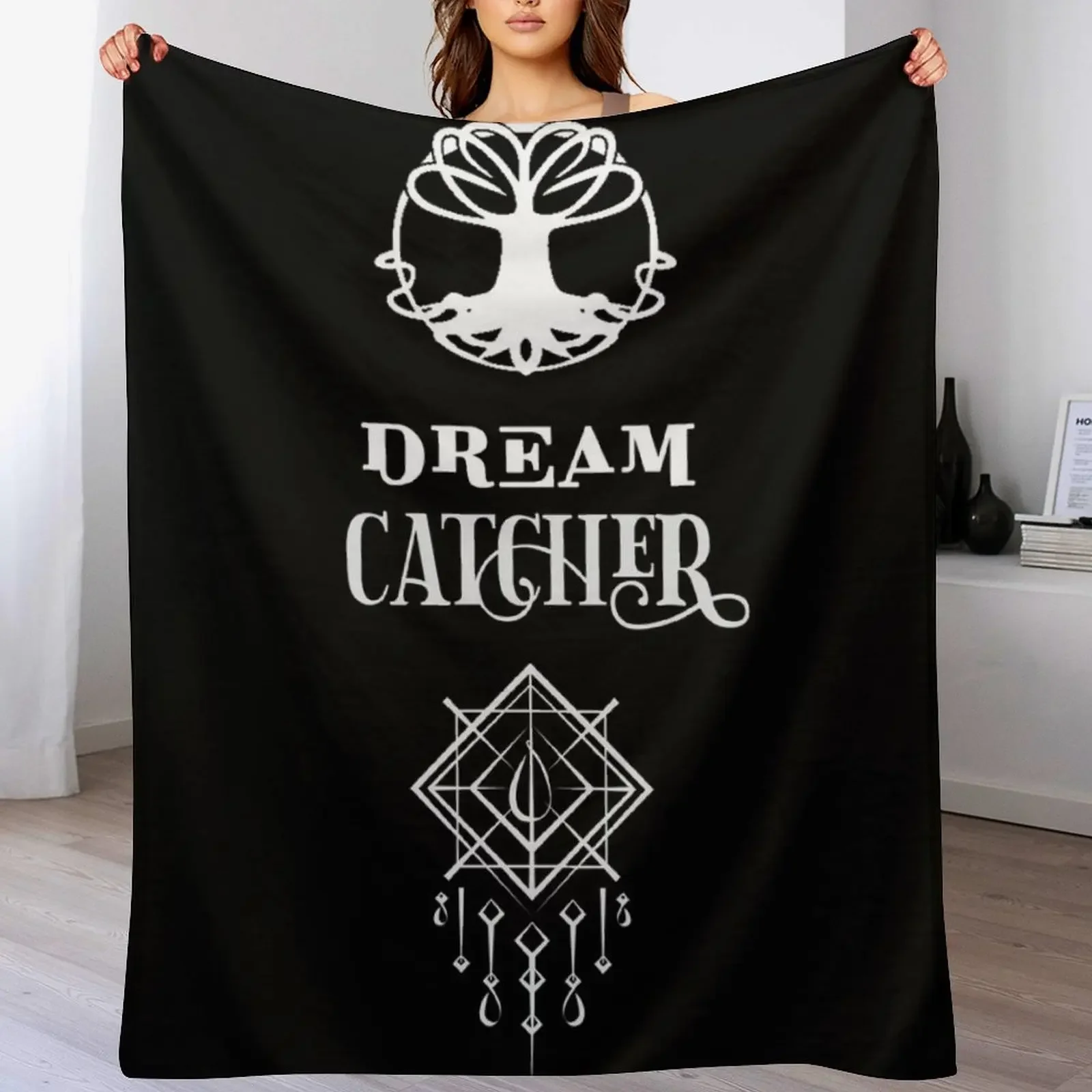 DreamCatcher Dystopia Throw Blanket Weighted Hairy Blankets