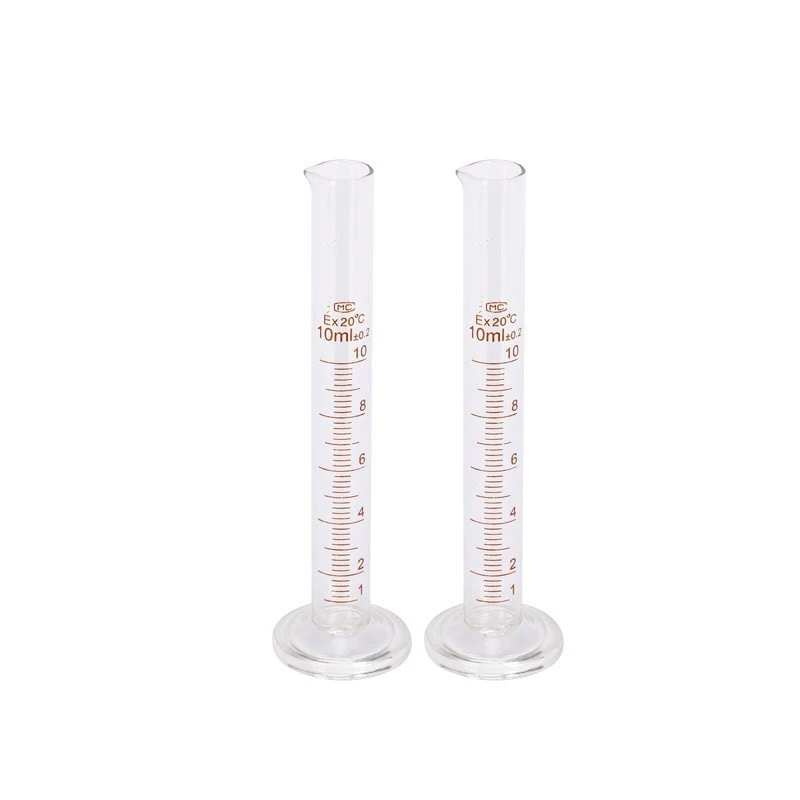 1Pcs Professional Thick Glass Graduated Measuring Cylinder Tool 5ml 10ml 25ml 50ml 100ml Measuring Cylinder For Lab Suppy
