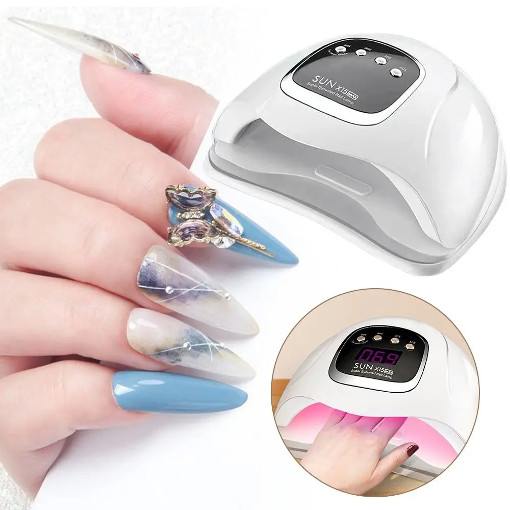 SUNX15MAX 320W Gel sèche-ongles 66 UV LED 10sec UV LED sèche-ongles affichage numérique équipement de séchage des ongles usage professionnel