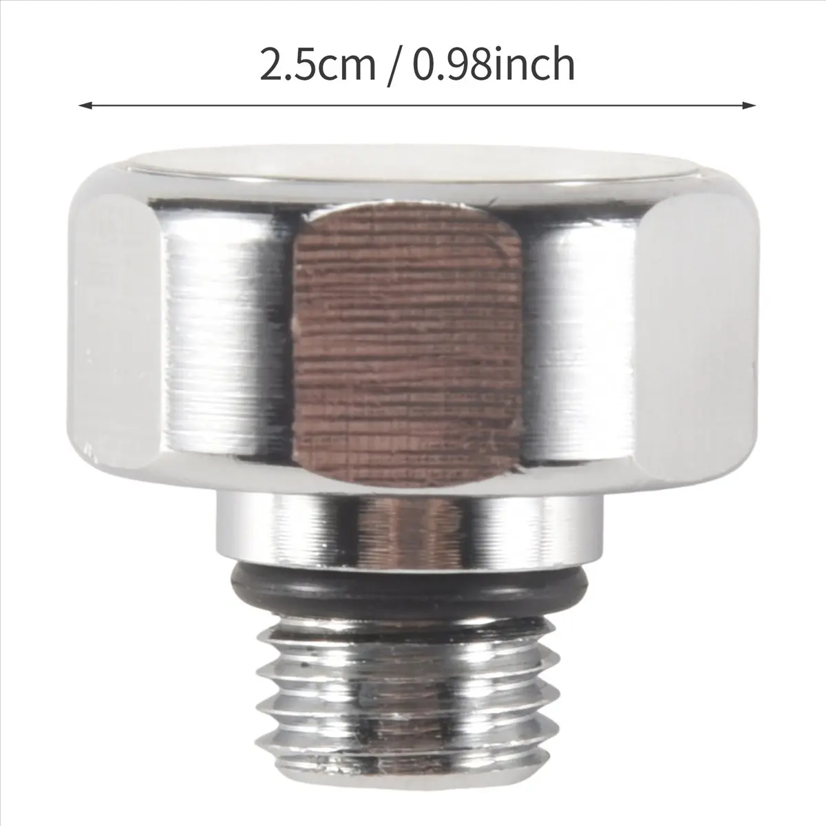 Nieuwe Duikfles Manometer 1 Inch Gezicht 350 BAR/5000 PSI 7/16 Inch-20UNF Threads-A50M