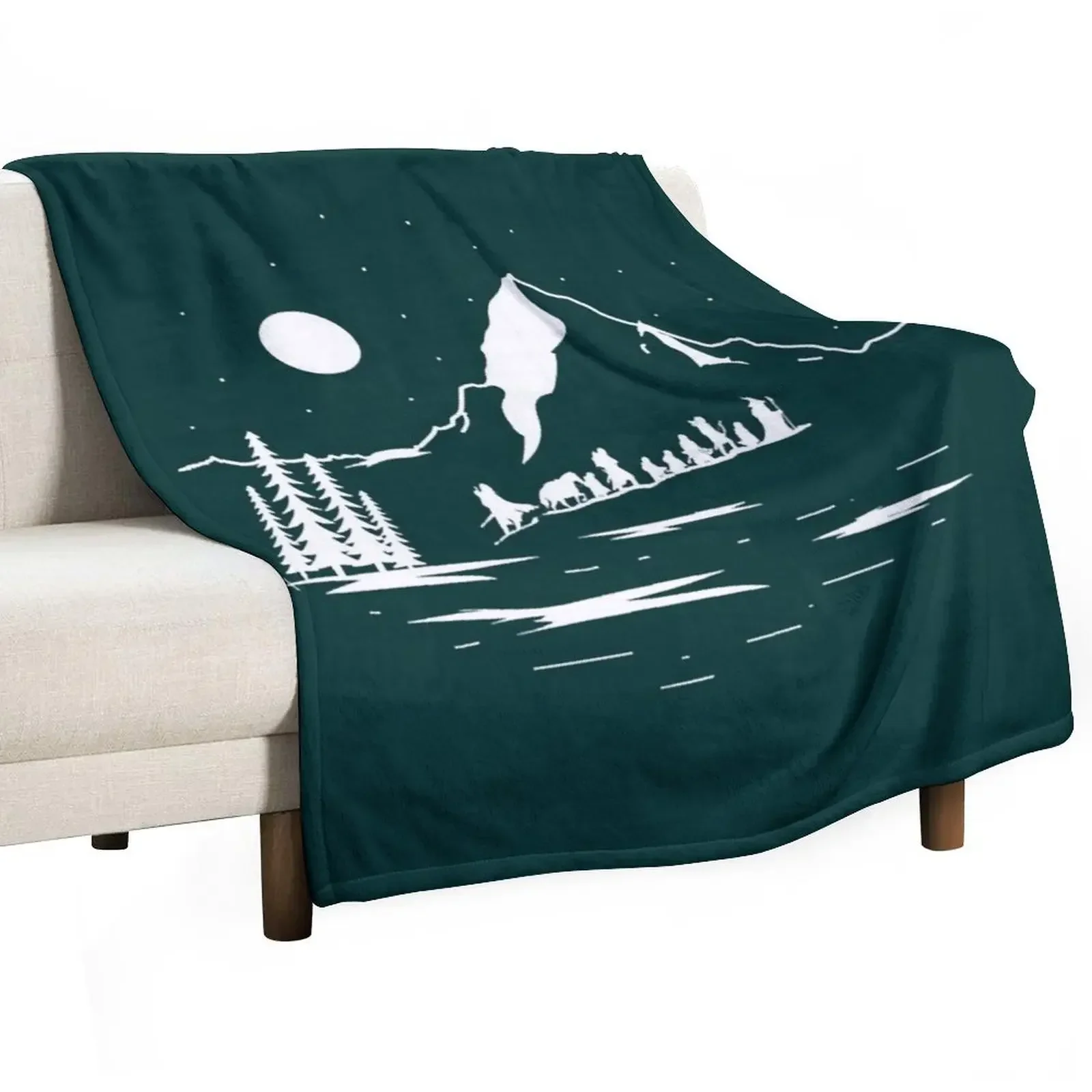 Fellowship of the ring Throw Blanket Bed covers Plaid Warm decorative Blankets