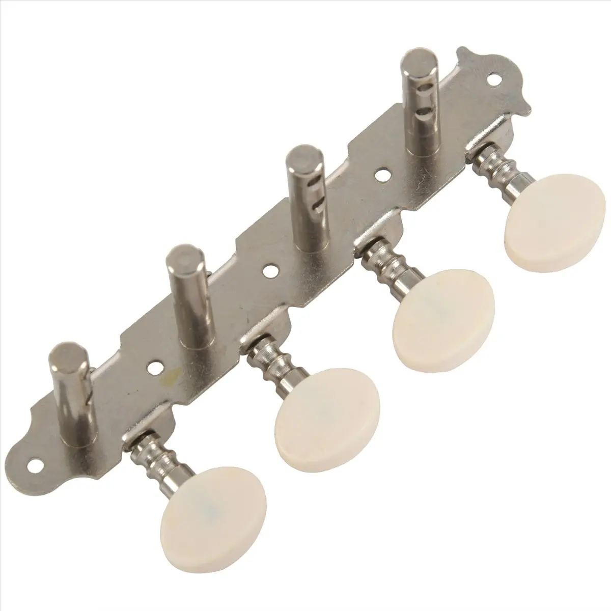 

Y78A HOT Machines Tuners Pegs Tuning Key with White Pearl Knobs 4L+4R for Mandolin
