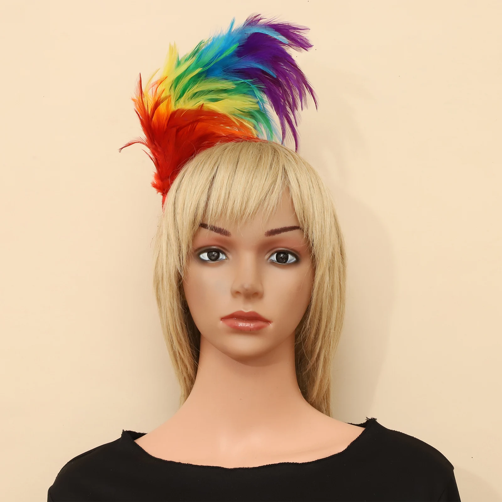 Accessorio per costume da donna con fascia per capelli, copricapo, copricapo, per ballo di fine anno, festa, spettacolo teatrale, cocktail