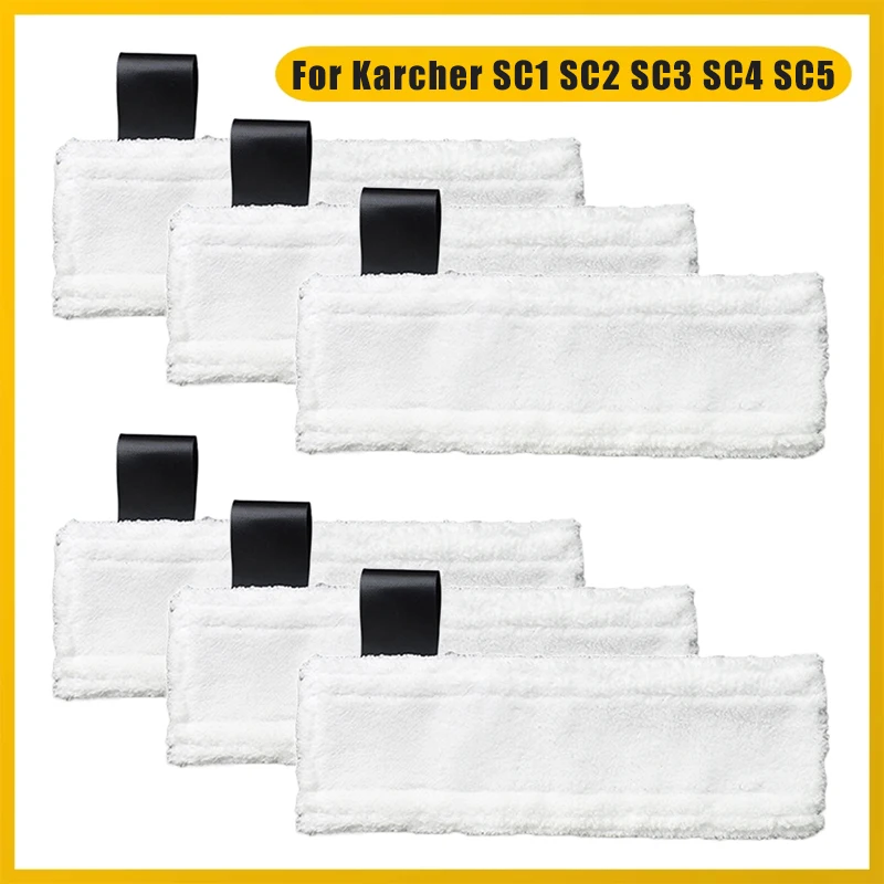 Floor Cloth Brush Head Cover Rags For Karcher SC1 SC2 SC3 SC4 SC5 Steam Floor Clean Up Home Mop Cleaning Replacment Accessories