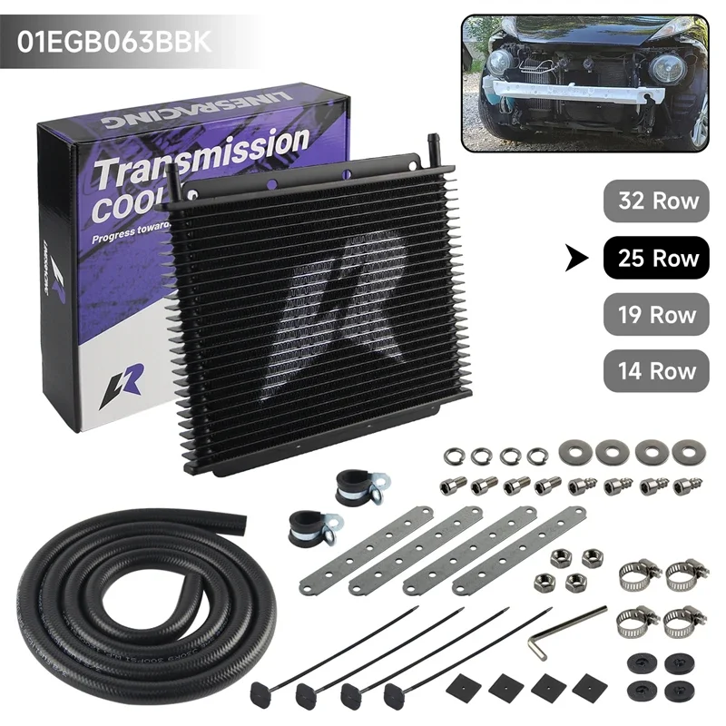 Oil Cooler Kit 25 Row Transmission Universal  11