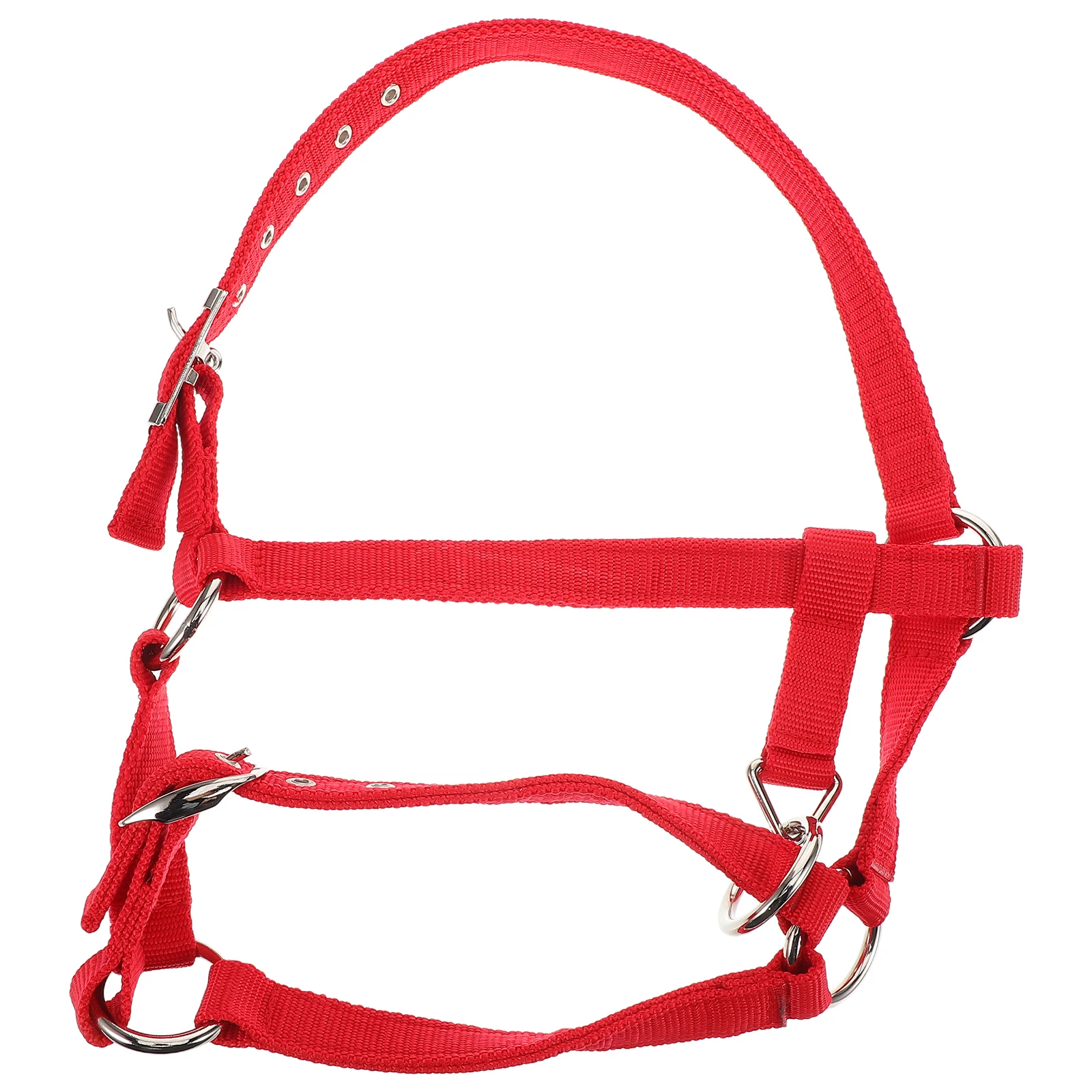 

Equestrian Training Supplies Horse Halter Rope Nylon Adjustable Livestock Cattle Halters Breakaway Horses Accessories Donkey