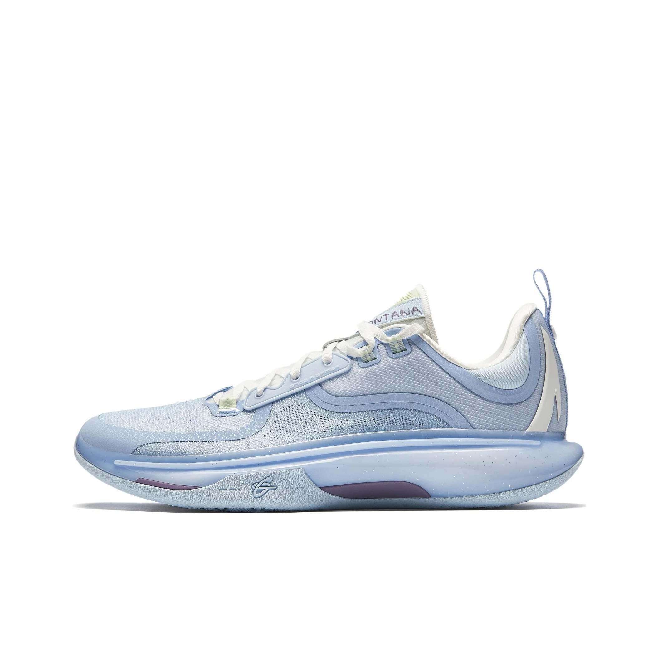 Anta GH5 Cushioning Slip Resistant Low top Basketball Shoes Men's Sky Blue 112431115-5