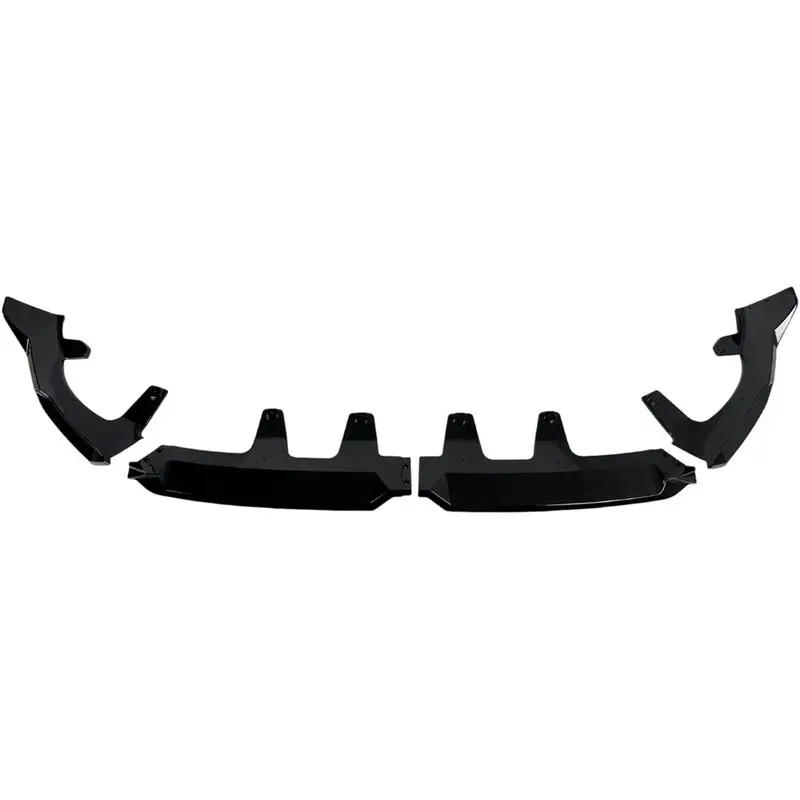 For BMW X3 G45 M Sport 2024 2025 M Performance Style Front Bumper Lip Spoiler Splitter Diffuser