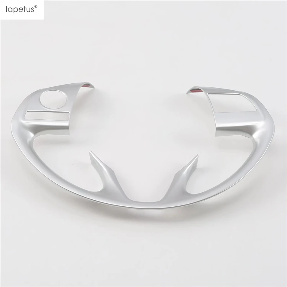 

For Mitsubishi Outlander 2016 - 2022 Steering Wheel Button Frame Decoration Cover Trim Matte / Carbon Fiber Accessories Interior