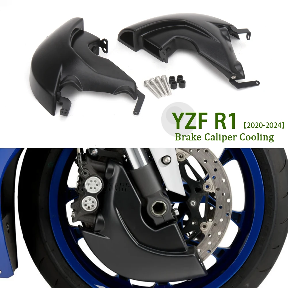 

For YAMAHA YZF-R1 YZF R1 Yzf r1 2020 2021 2022 2023 2024 New Motorcycle Accessories Brake System Air Cooling Ducts Black Kit