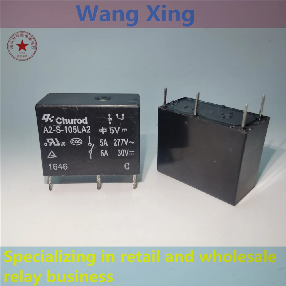 

A2-S-105LA2 A2-S-106LA2 A2-S-112LA2 A2-S-124LA2 Electromagnetic Power Relay 4 Pins