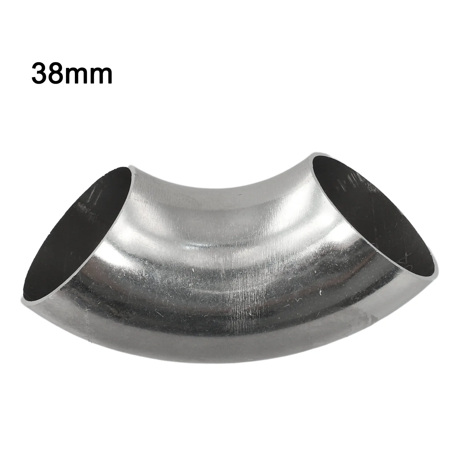 90 Degree Elbow Fitting for Exhaust 1 5D Bending Radius Stainless Steel 304 Construction for Automotive Applications