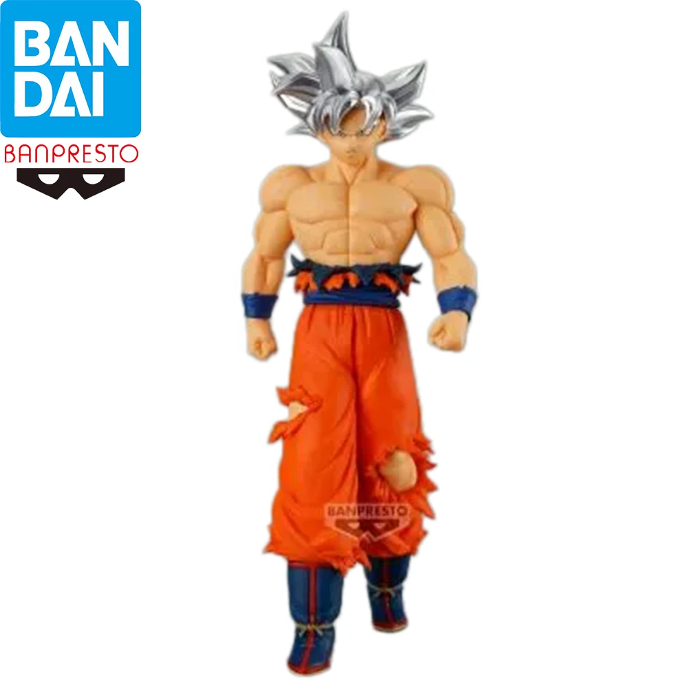 Bandai Banpresto Dragon Ball Super UI Goku Damaged Martial Pants Walking Pose Anime Licensed Fan Collectible Statue Gift Toy