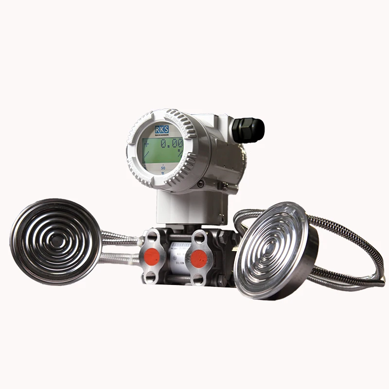 

high temperature 600 C remote type differential pressure transmitter for steam or power