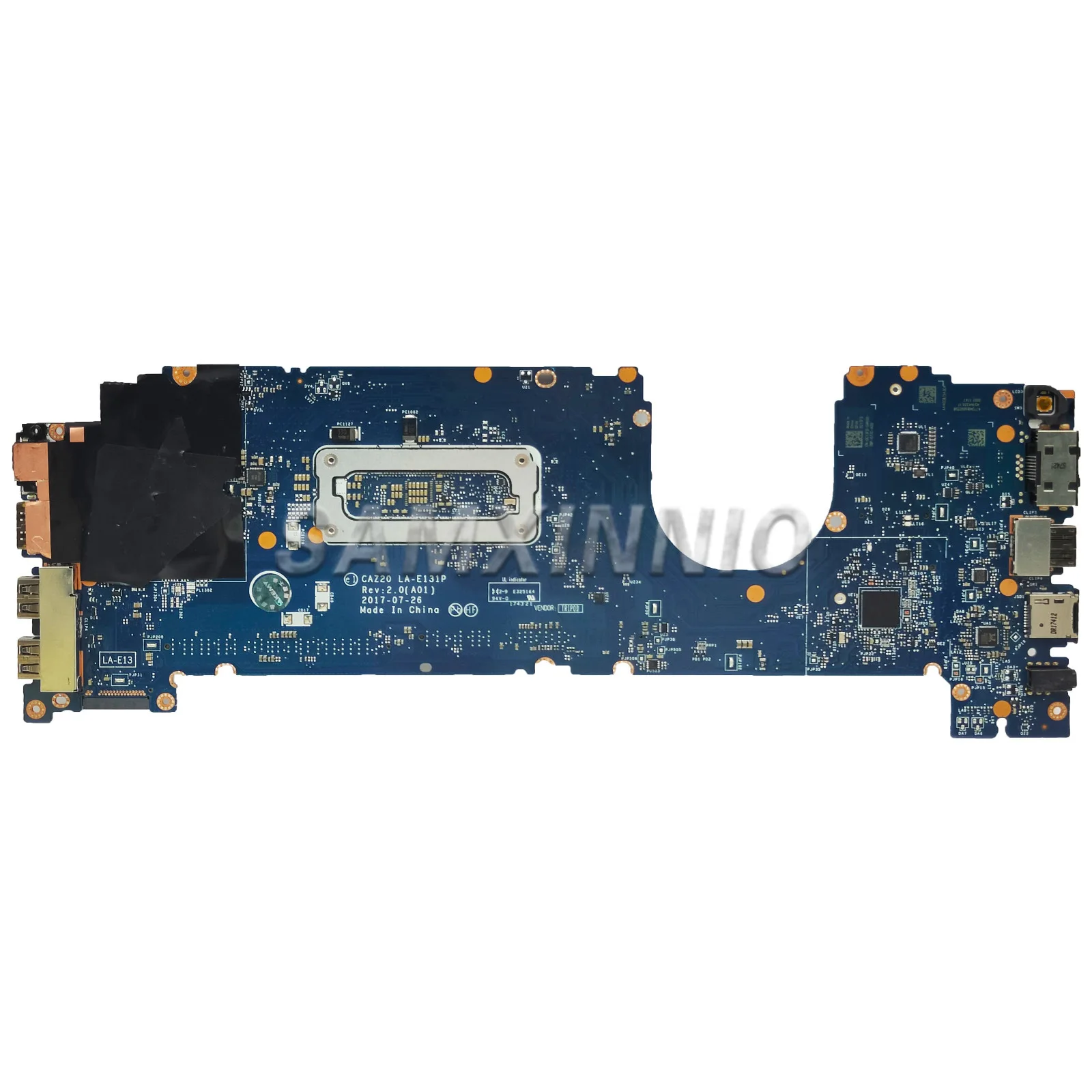 Imagem -03 - Samxinno Placa-mãe La-e131p para Dell Latitude 7480 E7480 Placa-mãe Cn04gtkn 0n480v 0cxwhp 08fcrx i5 i7 6ª 7ª Geração Cpu