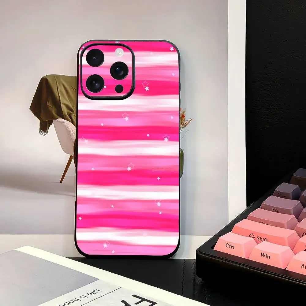 حافظة ستار جماليات ملونة ولامعة لهاتف 12-17 (Air/Plus/Pro Max) - هدية رائعة