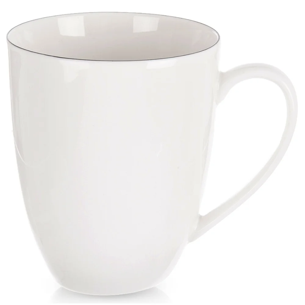 DECORA witte porseleinen mok 390 ml