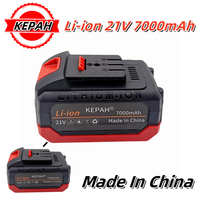 For Dayi 21V 7.0Ah Lithium-ion Rechargeable lpega Power tool Battery Suitable for Cordless Electric wrench, drill, saw etc