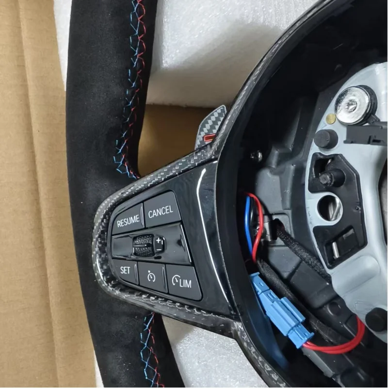 For BMW full series modified F-base full leather steering wheel assembly F10 F15 M3 M5 3 Series 5 Series X7