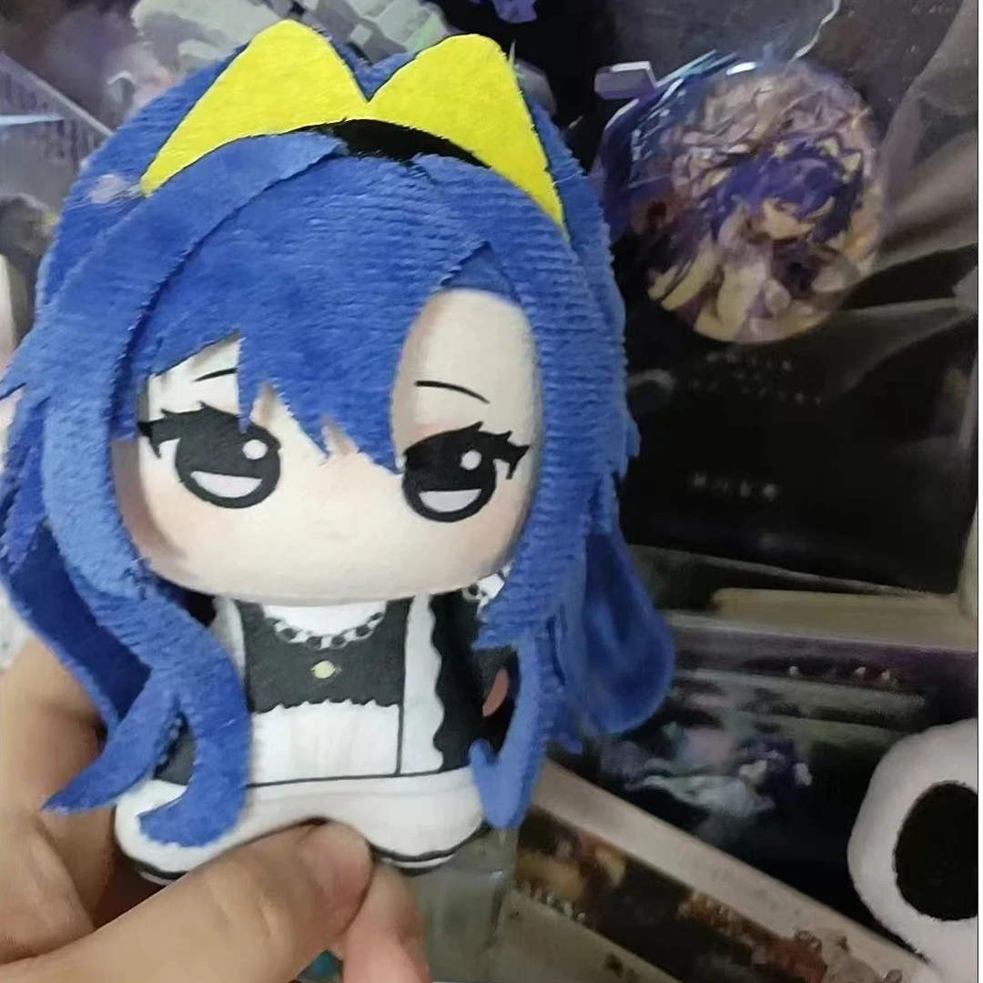 

Stuffed 10cm Anime Reverse:1999 Voyager Plushies Kids Toys Cute Cosplay With Skeleton Body Dress Up Dolls Figures Gifts