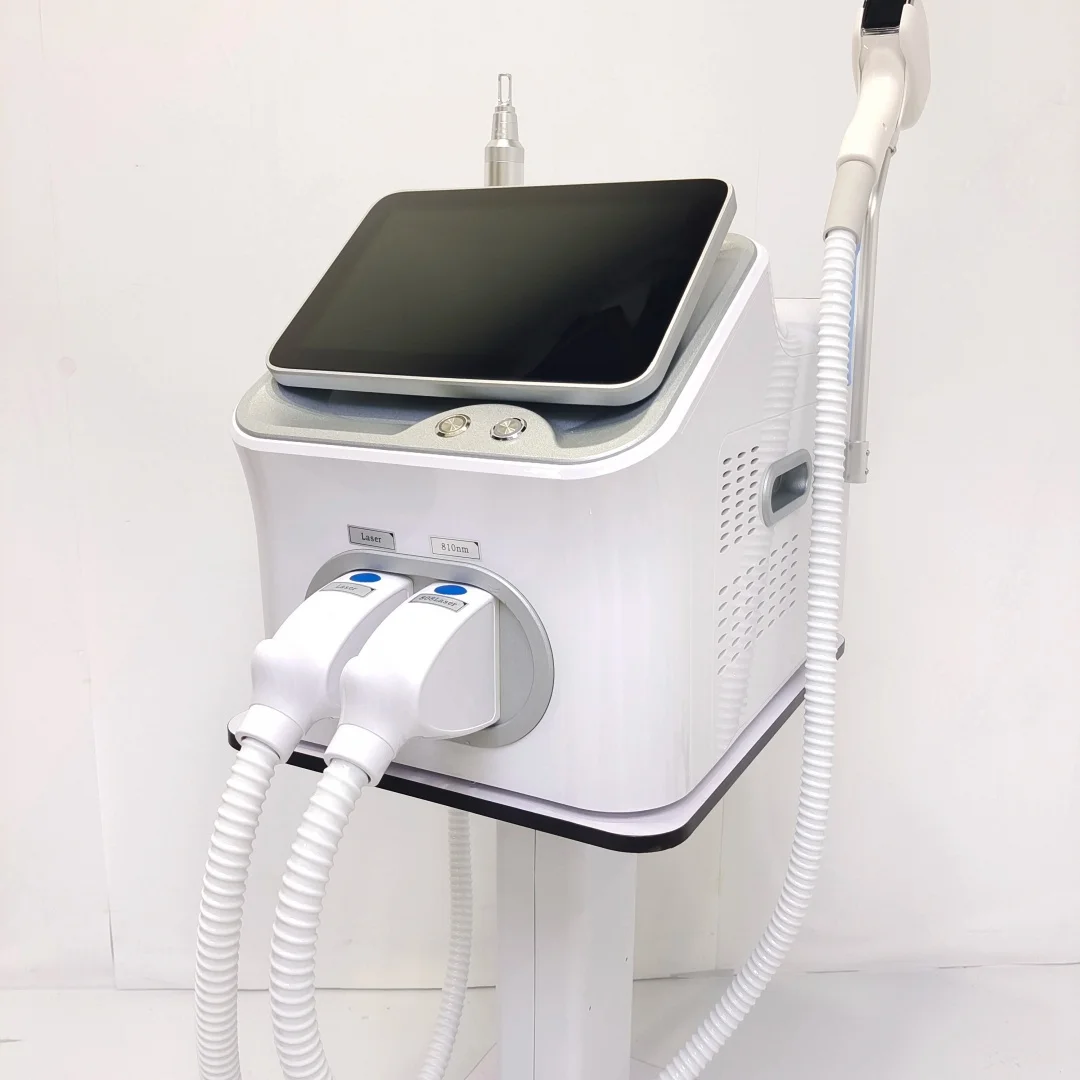 Soprano 2025 Titanium 2in1 808nm Professional Laser Machine Diode Pico Picosecond Hair Tattoo Removal Permanent Skin Care Device