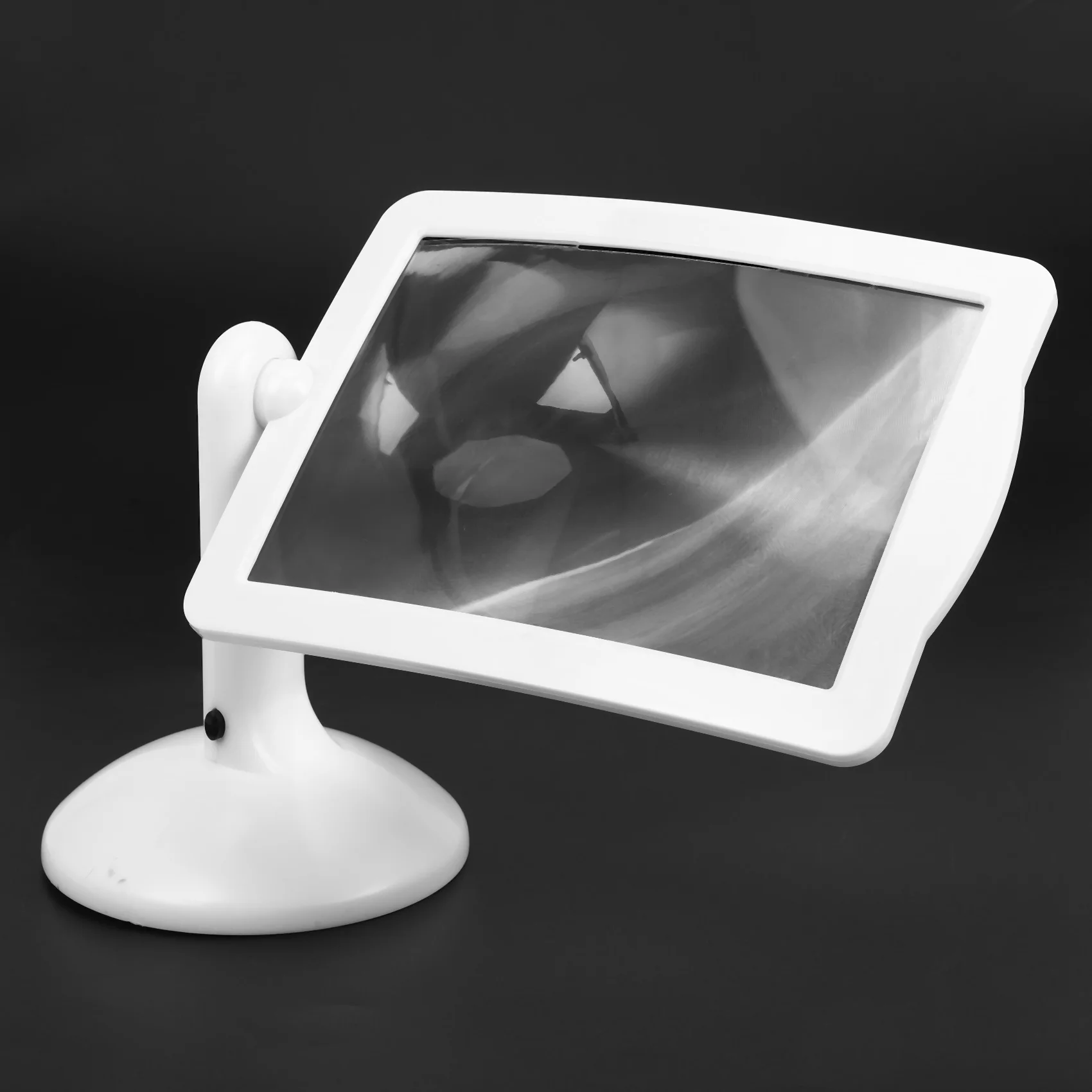 Imagem -04 - Portátil Desktop Led Magnifier Desk Lamp Iluminação Lupa Reading Glass Writing Tool 180 Graus Rotatable 3x