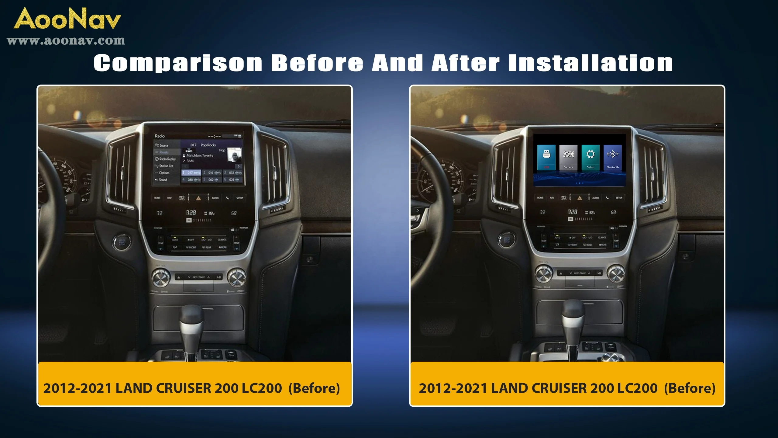 AOONAV Linux System für Alphard 2020-2023 Fit Original Auto Bildschirm Drahtlose CarPlay Android Auto Radio Adapter