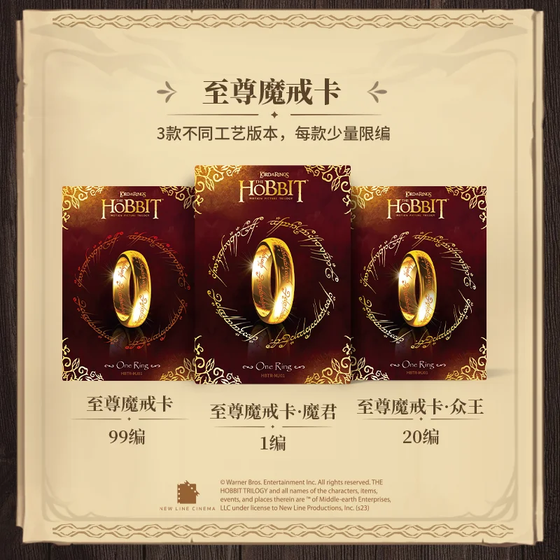Carte collezionabili The Hobbit Trilogy con licenza ufficiale |   LOTR Gandalf Carte TCG da collezione Card. Fun Movie Merchandise Toy per i fan
