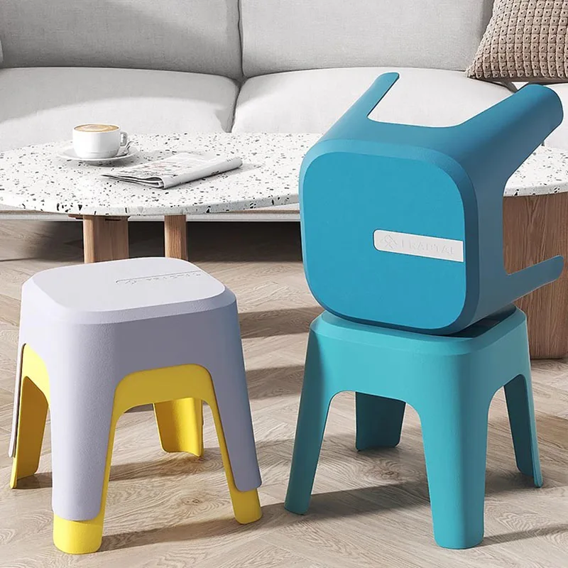 

Small Stool Home Creative Small Low Stool Living Room Coffee Table Spare Plastic Children's Adult Sgabello Strong Bathroom Stool