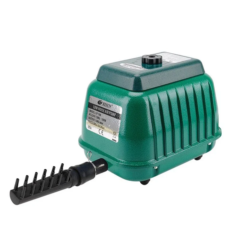 

RESUN LP200 Aquarium air Pump AeratorHigh Pressure Inflate Electric Cycle Pumps Powerful Diaphragm Farming