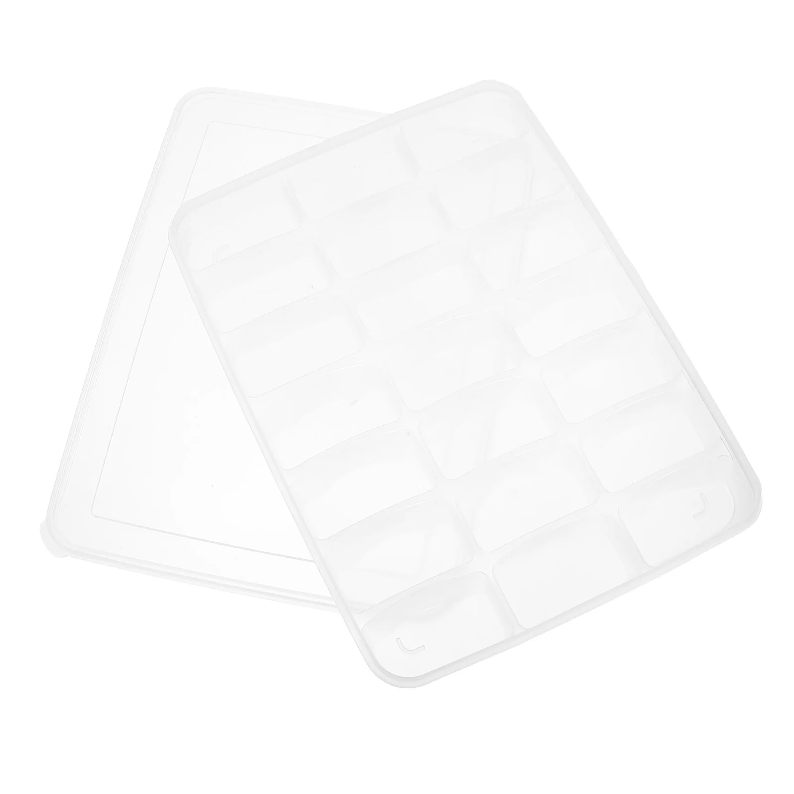 

1Pcs 21-Grid Dumpling Box Food Grade PP Material Lightweight and Safe for Freezer Storage Box Dumpling Food Container