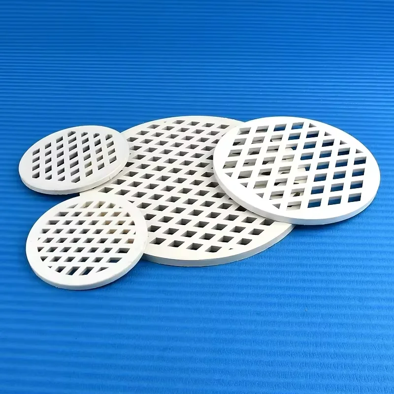 1/10PC Diameter 44 67 96 102 148 200mm Circular Screen Drainage Filter PVC Floor Drain Filter Screen PVC Grid Cover Plate