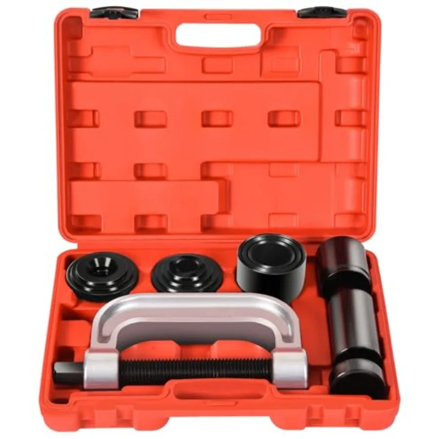 

Ball Joint Press Kit Heavy Duty 4x4 Ball Joint Removal Tool Kit for Most 2WD 4WD Cars and Light Trucks