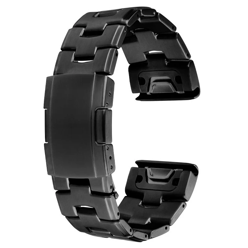 حزام ساعة من التيتانيوم لساعة Huami Amazift Falcon الرياضية الذكية في الهواء الطلق، سوار معصم من سبائك التيتانيوم سريع الإصدار