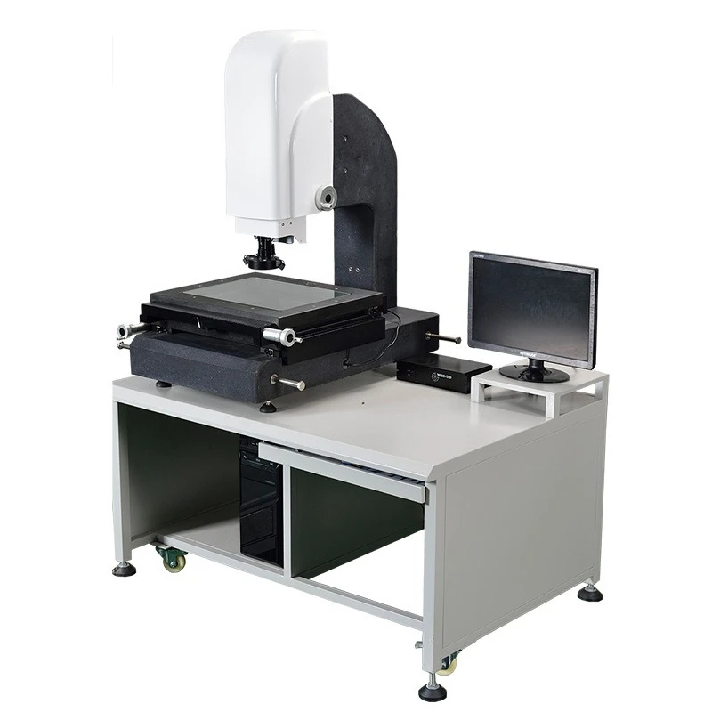 

Two-dimensional image measuring instrument, manual two-dimensional optical projection profile tolerance size detection