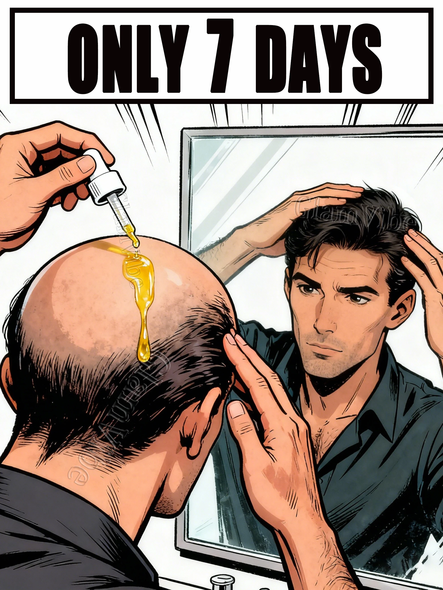 Effectively nourishes body hair such as sideburns, beard, and eyebrows.
