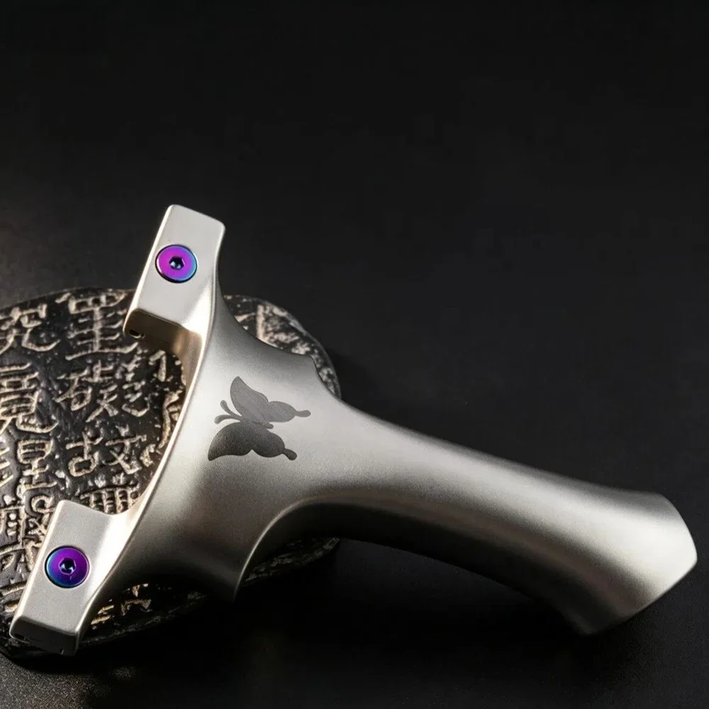 9025 Heavy-duty OTT Clip Stainless Steel Slingshot Outdoor Hunting Shooting Special Competition High-precision Shooting Sling