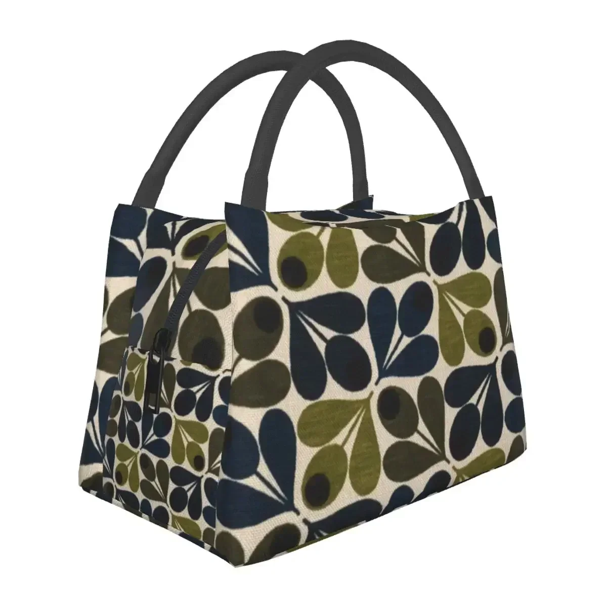 

Abstract Acorn Orla Kiely Design Lunch Bags Insulated Bento Box Lunch Tote Picnic Bags Cooler Thermal Bag for Woman Kids School