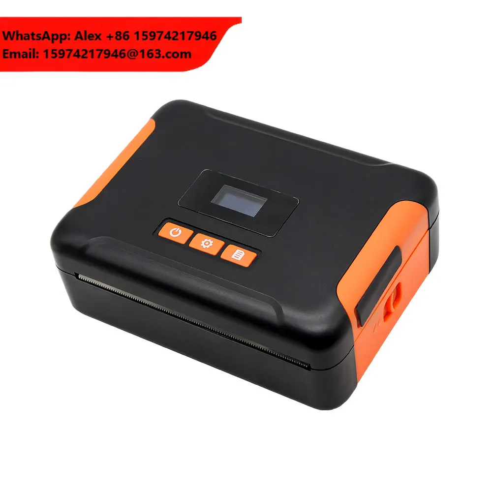 Cashino KLP-400 Portable 4inch Thermal Label Printer USB/WiFi Interface POS/Android/Bluuetooth Shipping Label ESC Print Command