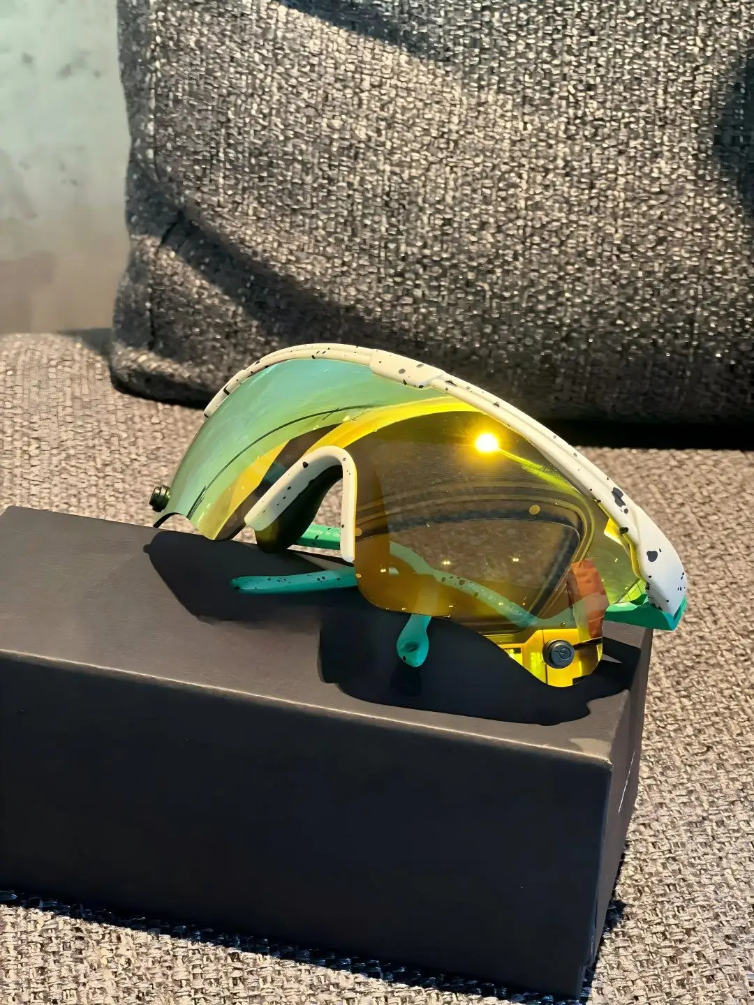 

Trendy Cycling Glasses Windproof Anti-fog UV-protective Sunglasses Polarized Lenses Goggles Mountaineering Cycling Gear Gift