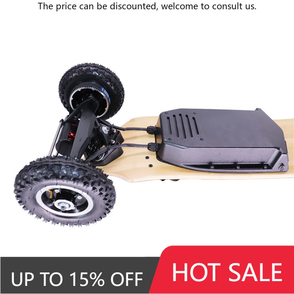 

Dual Dragon Skateboard Electric Skateboard 10A 36V Adults For Cross Country Sports Mountain Skateboard Dual Belt Motos Off-road