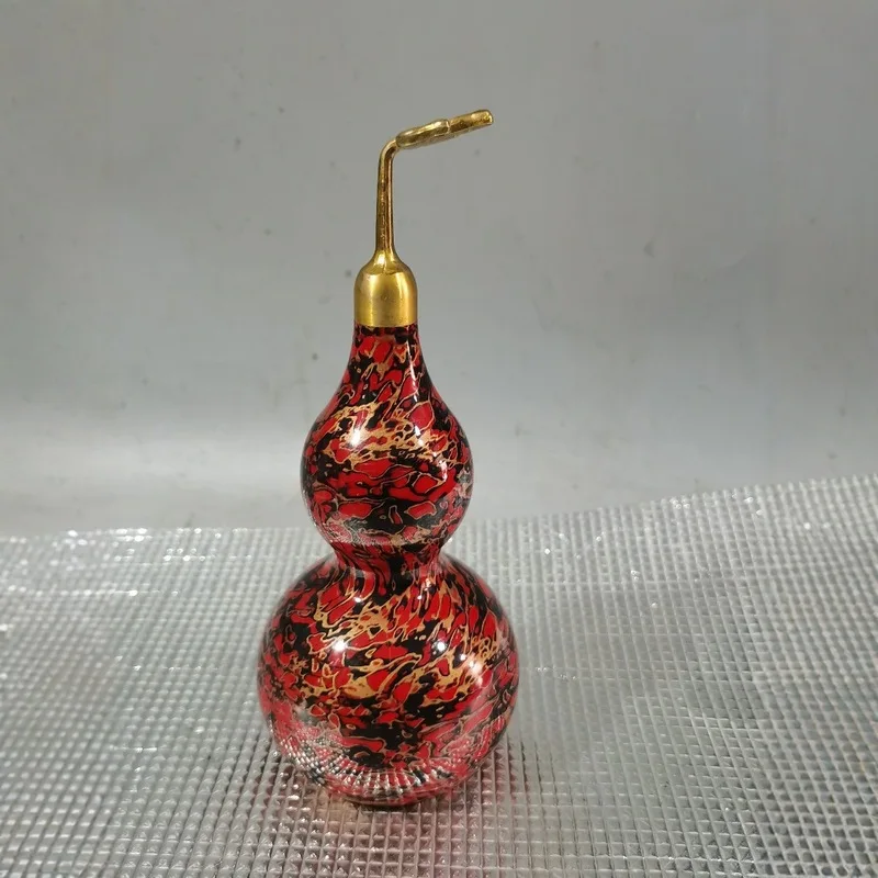 copperware collection: gourd-shaped cloisonné craft with elegant and antique design