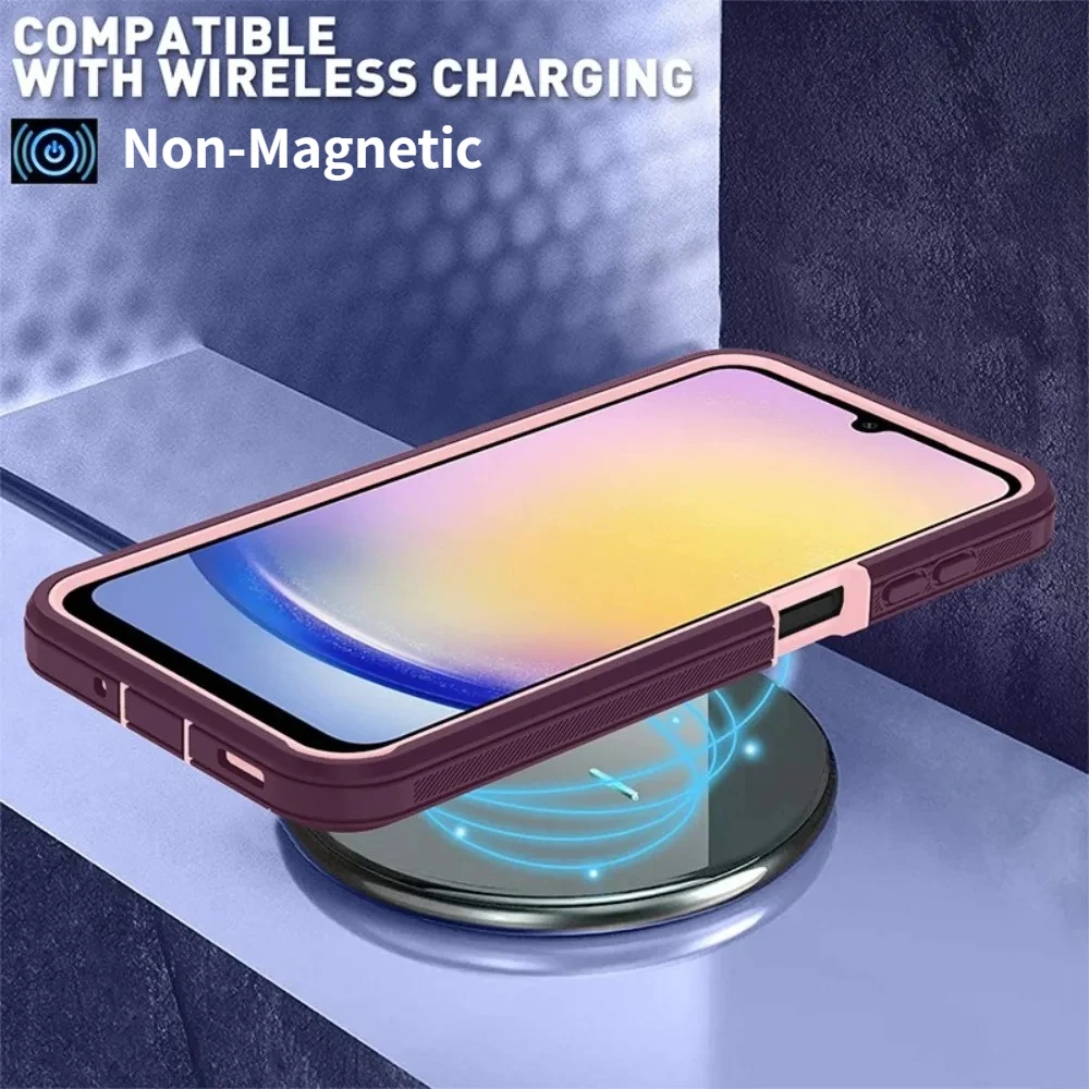3-lagige robuste Hybrid-Ott-Defender-Hülle für Samsung A57 A37 A27 A17 A07 A56 A36 A26 A16 A06 A55 A35 A25 A05 A05s 4G 5G Cover – Detail 9