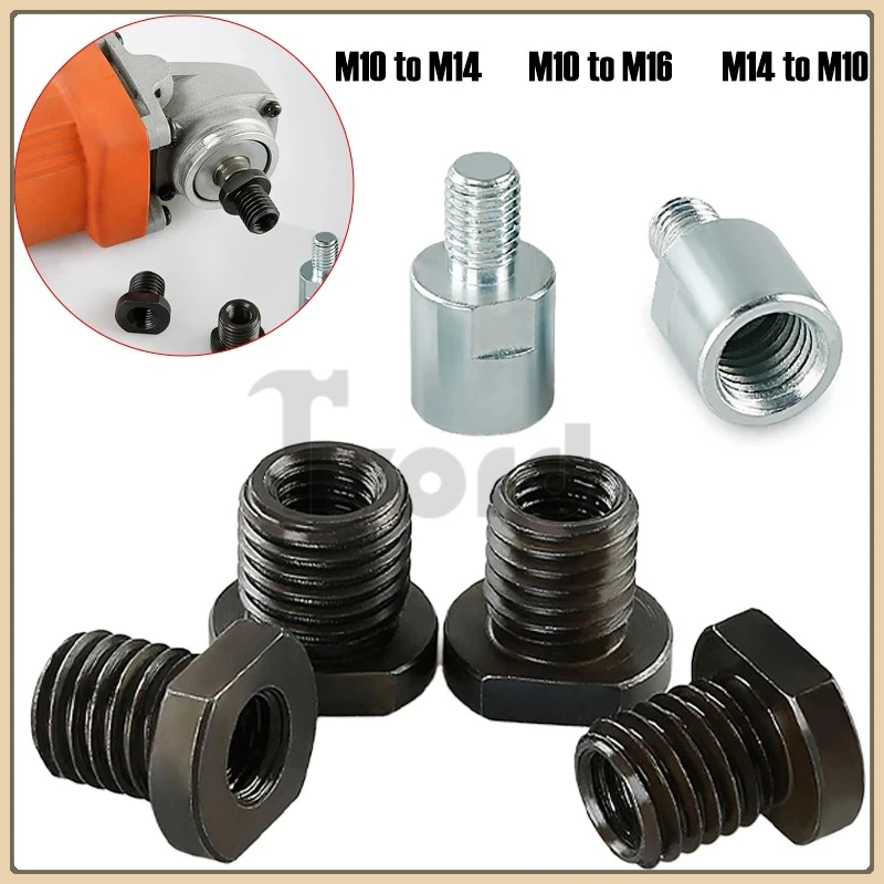 

Angle Grinder Thread Conversion Adapter M10 M14 16 Nut Connecting Rod Internal to External Thread Power Tool DIY Accessories 1pc