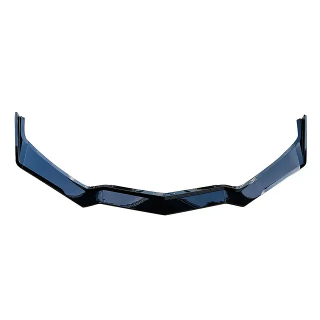 Suitable for 20-22 Chevrolet Corvette C8 front shovel five segment modified carbon fiber front lip small bumper